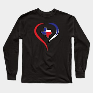 I Love Texas Long Sleeve T-Shirt